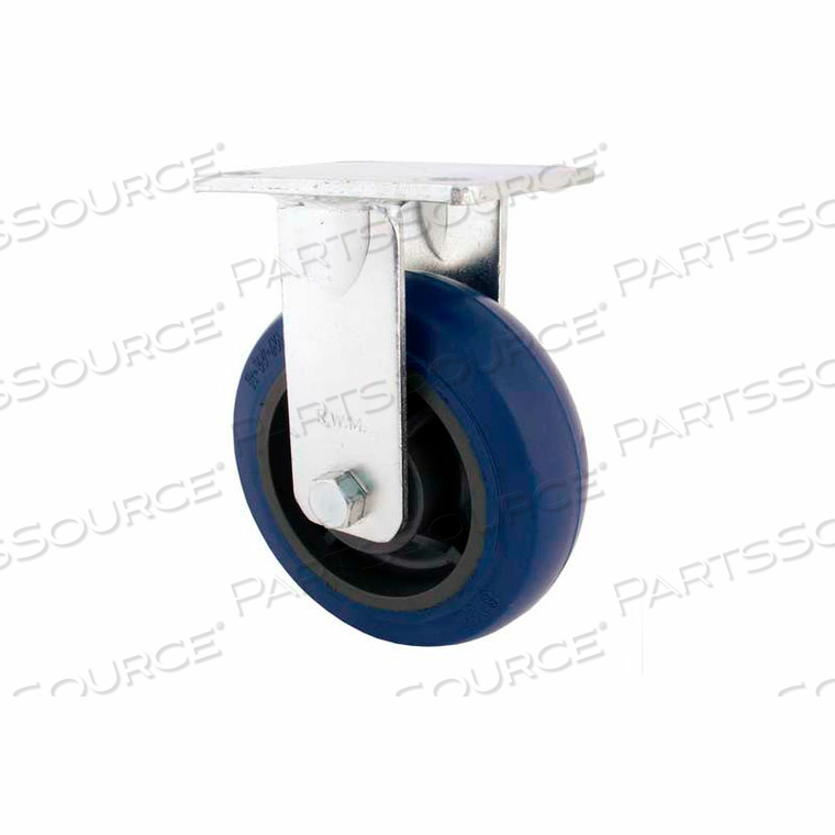 45 SERIES 8" THERMOPLASTIC RUBBER WHEEL RIGID CASTER 