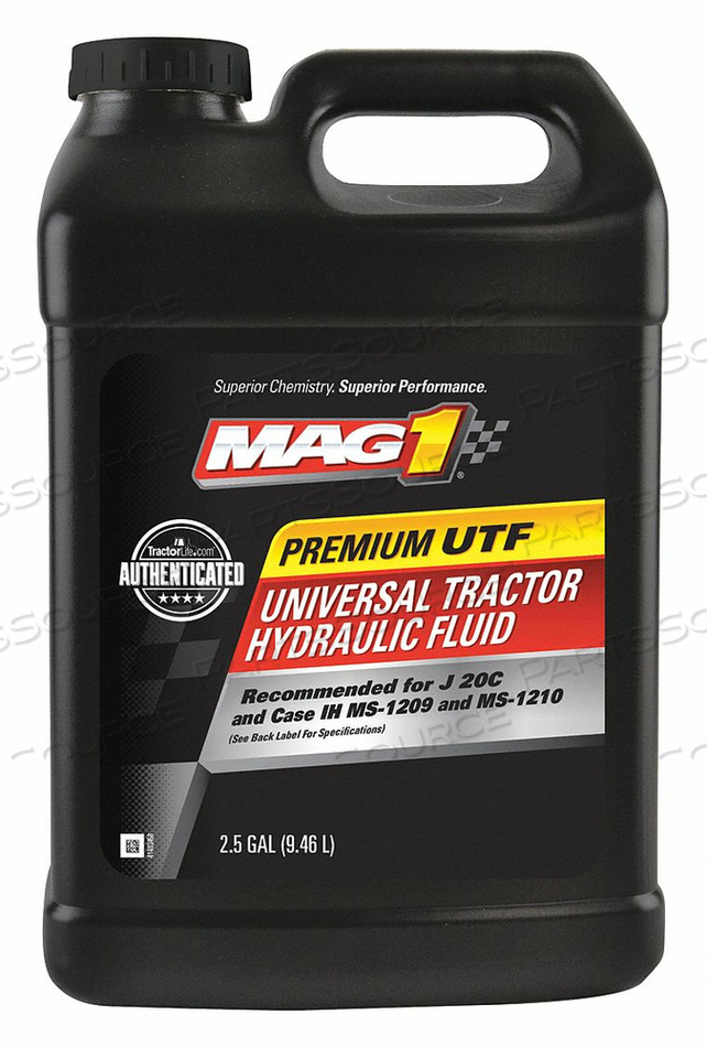 TRACTOR HYDRAULIC FLUID AMBER 10W-20 by MAG 1 TRACTOR HYDRAULIC FLUID AMBER 10W-20 by MAG 1