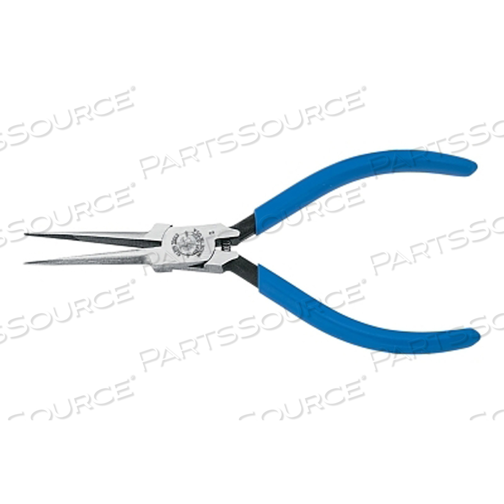 EXTRA-SLIM LONG NEEDLE-NOSE PLIER, STRAIGHT, FORGED STEEL, 5-5/8 IN by Klein Tools