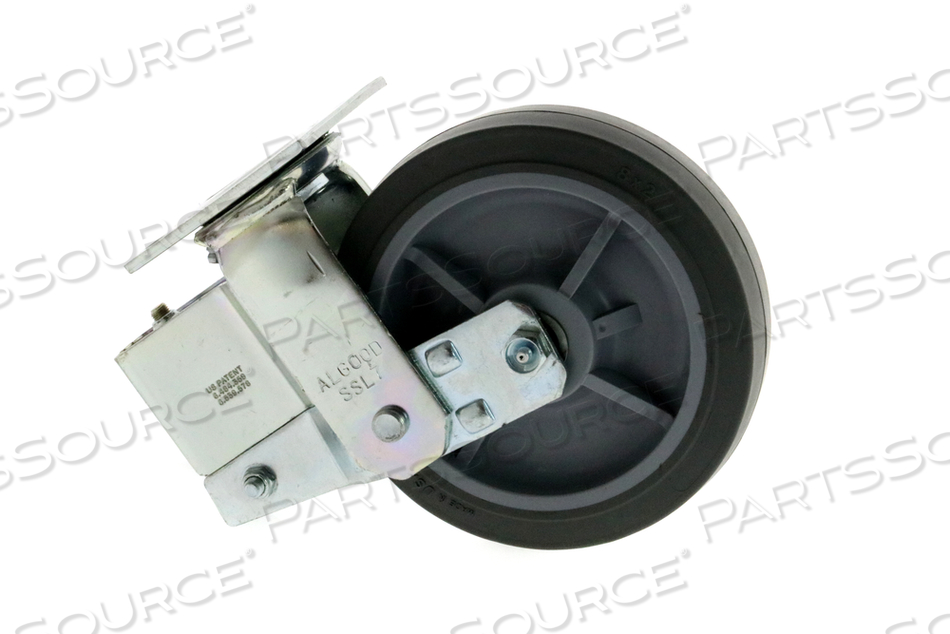 FRONT SPRING LOADED CASTER WITH 8"X2" XS WHEEL 