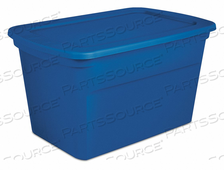 STORAGE TOTE 17-1/8 OUTSIDE H 30 GAL. by Sterilite