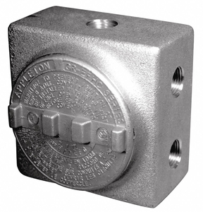 CONDUIT OUTLET BODY 7 HUB 1 IN. by Appleton Electric