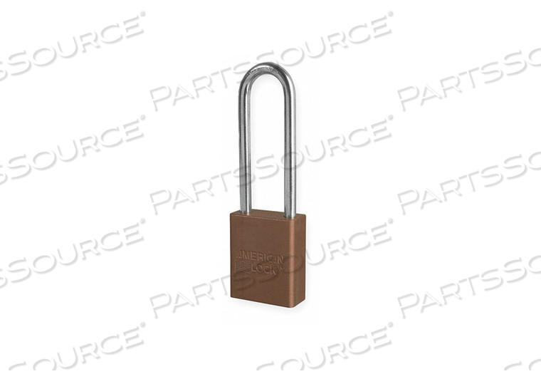 E0163 LOCKOUT PADLOCK KD BROWN 1-7/8 H by American Lock E0163 LOCKOUT PADLOCK KD BROWN 1-7/8 H by American Lock