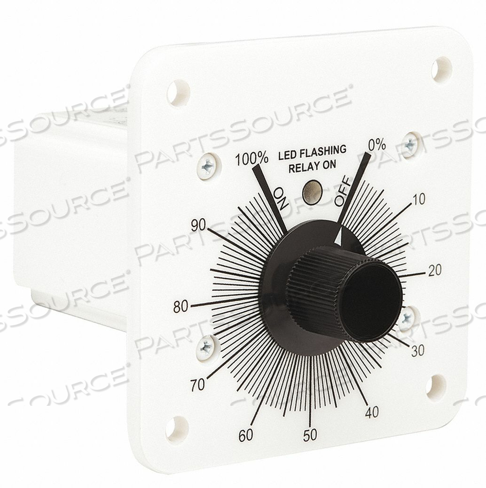 PERCENTAGE CYCLE TIMER 10A 3-1/2 W by Macromatic PERCENTAGE CYCLE TIMER 10A 3-1/2 W by Macromatic