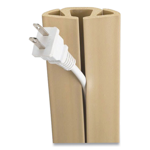 CORD PROTECTOR AND CONCEALER, 2.6" X 5 FT, BEIGE by UT Wire