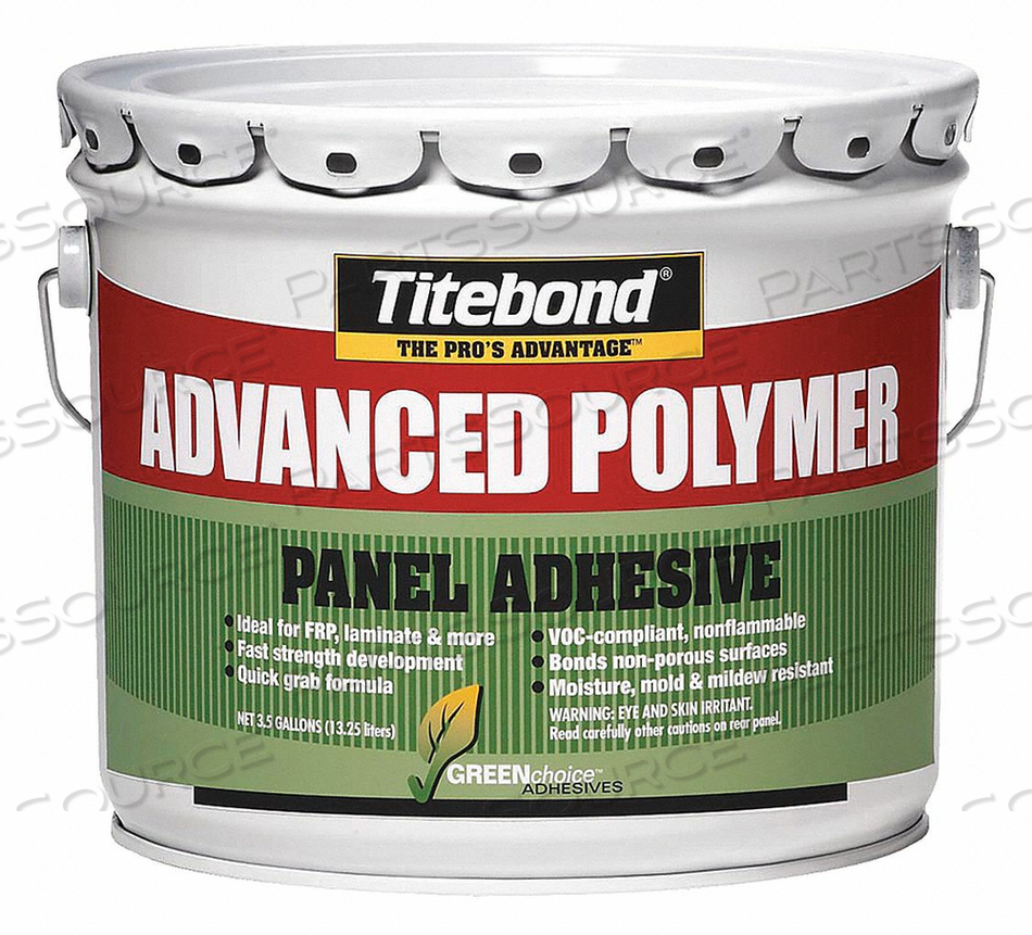PANEL ADHESIVE POLYETHER 3.5 GAL. by Titebond PANEL ADHESIVE POLYETHER 3.5 GAL. by Titebond