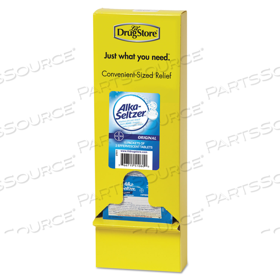 ORIGINAL STOMACH RELIEF AND PAIN RELIEF MEDICINE by Alka-Seltzer ORIGINAL STOMACH RELIEF AND PAIN RELIEF MEDICINE by Alka-Seltzer