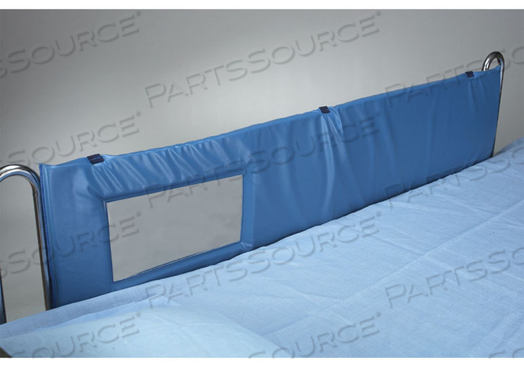 THRU-VIEW VINYL BED RAIL PADS, 72"L - STANDARD WINDOW by Skil-Care Corporation