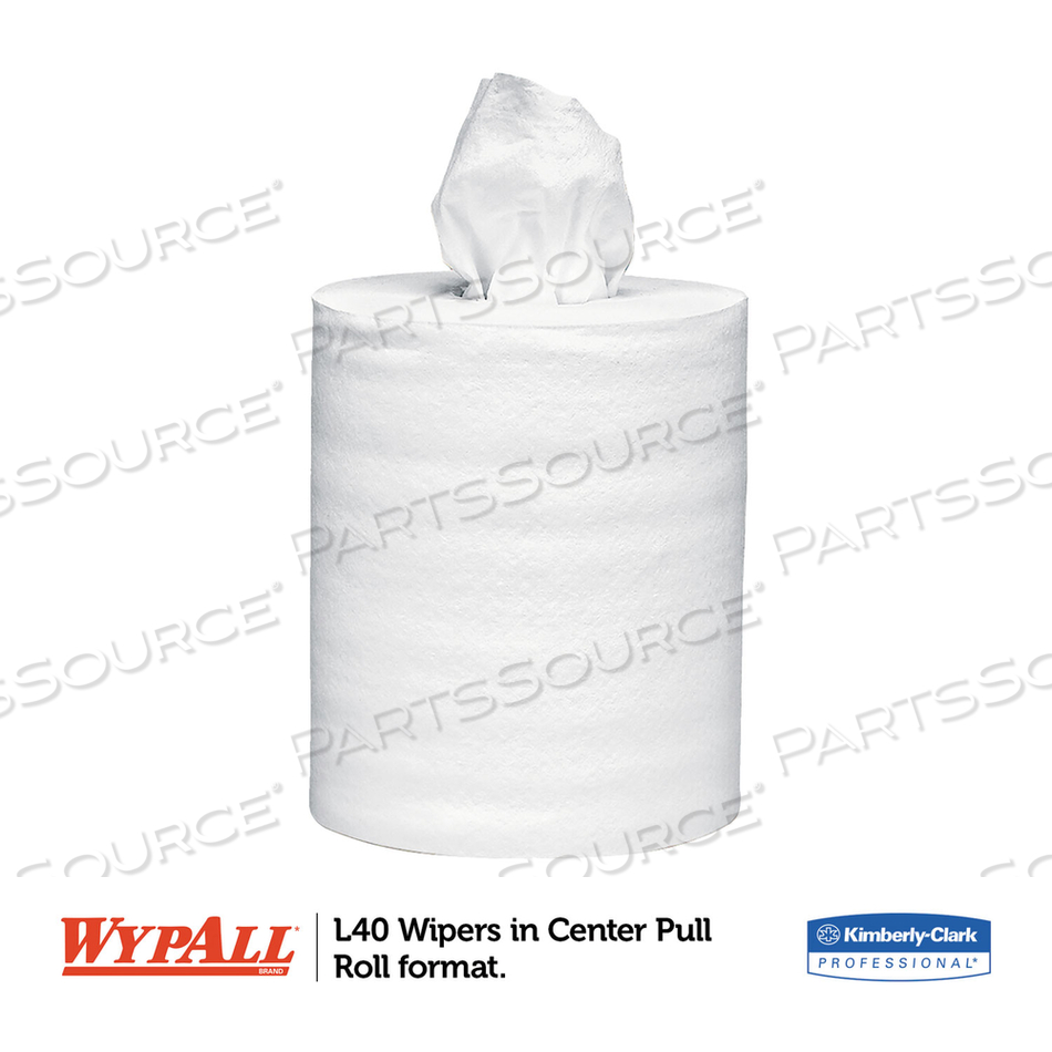 L40 TOWELS, CENTER-PULL, 10 X 13.2, WHITE by WypAll