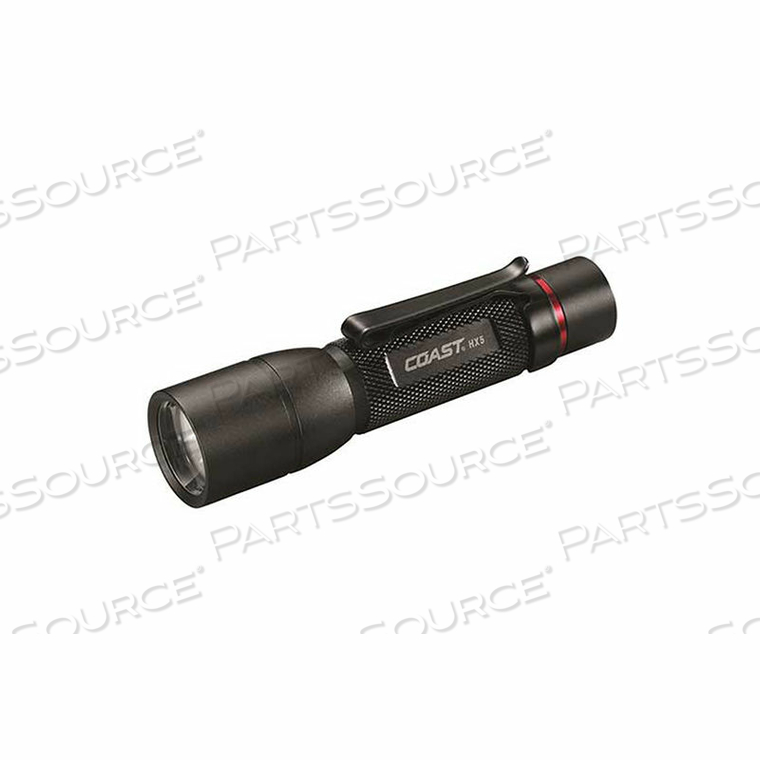 HX5 FOCUSING LED FLASHLIGHT, 130 LUMENS - BLACK HX5 FOCUSING LED FLASHLIGHT, 130 LUMENS - BLACK