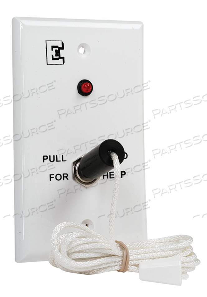 PULLCORD STATION, WHITE, 1 GANGS, MEETS UL by Crest Healthcare PULLCORD STATION, WHITE, 1 GANGS, MEETS UL by Crest Healthcare