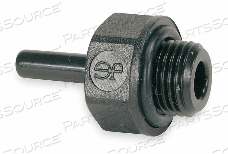 ADAPTER 1/4 TUBE OD BLACK PK10 by Reliance Worldwide Corporation