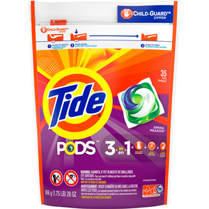 PODS DETERGENT PACKS, 35 PODS/CONTAINER, 4 CONTAINERS - 93127 by Tide PODS DETERGENT PACKS, 35 PODS/CONTAINER, 4 CONTAINERS - 93127 by Tide