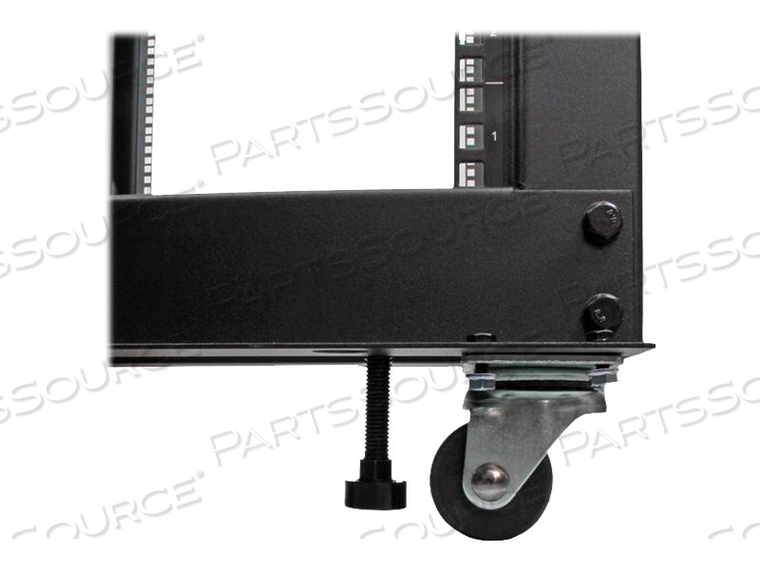 12U OPEN FRAME SERVER RACK W/ADJUSTABLE MOUNTING DEPTH OF 22IN-40IN & 25IN TALL by StarTech.com Ltd.