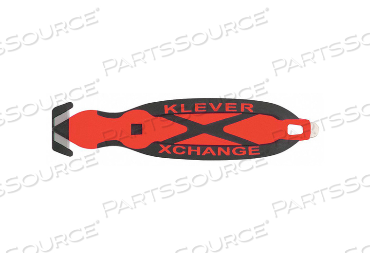 G6063 SAFETY CUTTER 6-1/2 IN. BLACK/RED by San Jamar