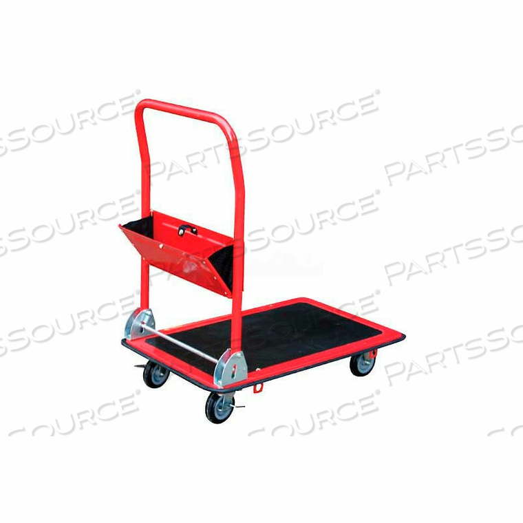FOLDING PLATFORM TRUCK WITH STORAGE POCKET 330 LB. CAP. by Vestil Manufacturing Corp.