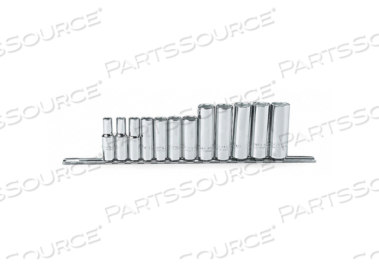 SOCKET SET METRIC 3/8 IN DR 12 PC by Proto