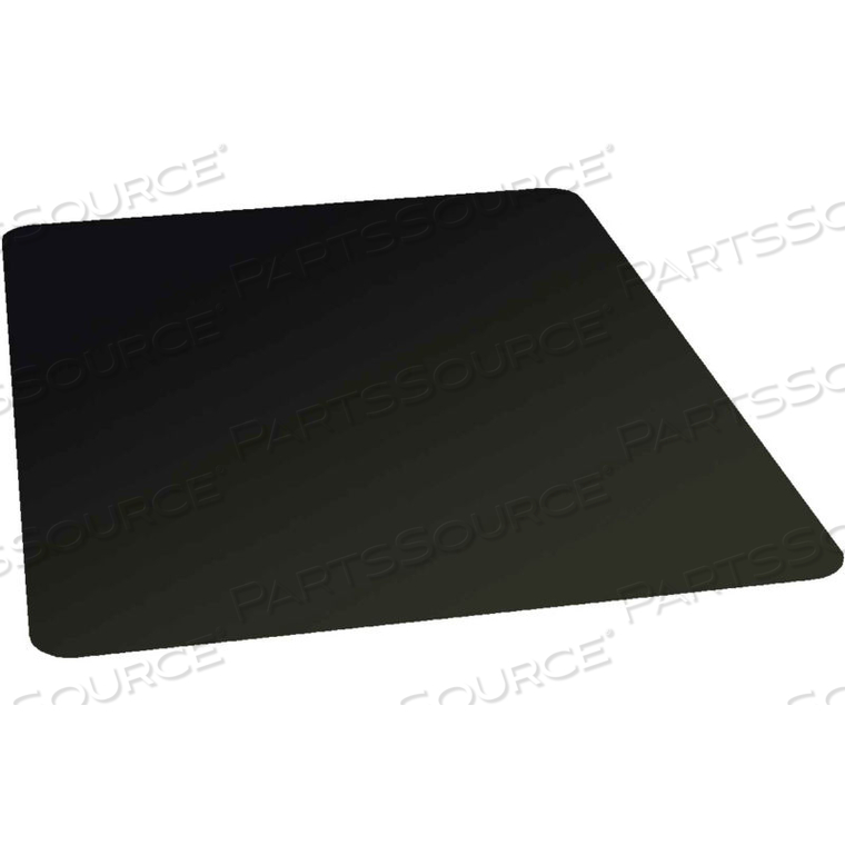 ES ROBBINS CHAIR MAT FOR CARPET - LOW PILE - 36" X 48" RECTANGLE - BLACK - STRAIGHT EDGE by Aleco ES ROBBINS CHAIR MAT FOR CARPET - LOW PILE - 36" X 48" RECTANGLE - BLACK - STRAIGHT EDGE by Aleco