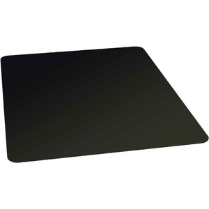 ES ROBBINS CHAIR MAT FOR CARPET - LOW PILE - 36" X 48" RECTANGLE - BLACK - STRAIGHT EDGE by Aleco