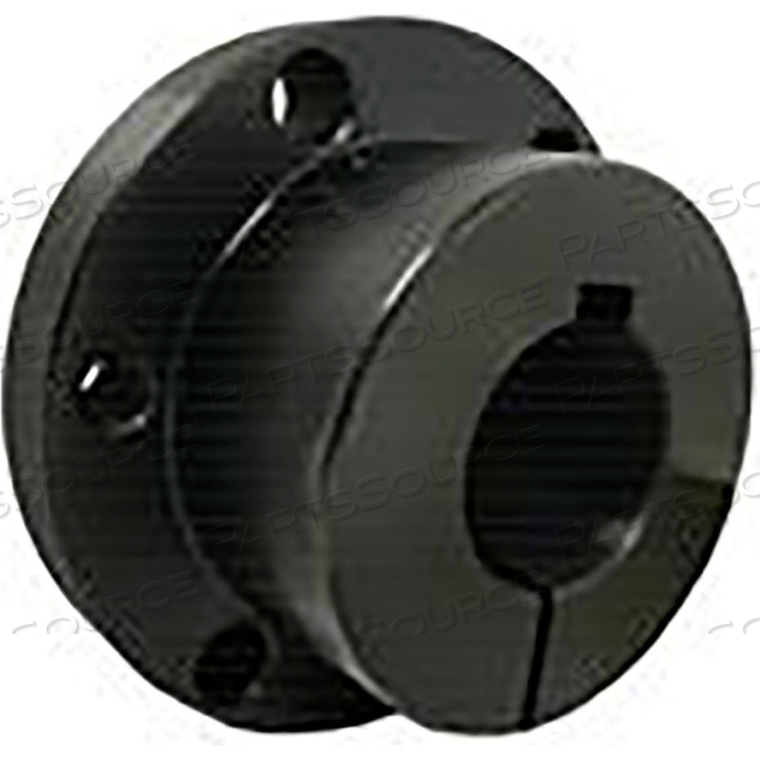 C45 STEEL / BLACK OXIDE QUICK DETACH BUSHING 1-3/8 INCH BORE 