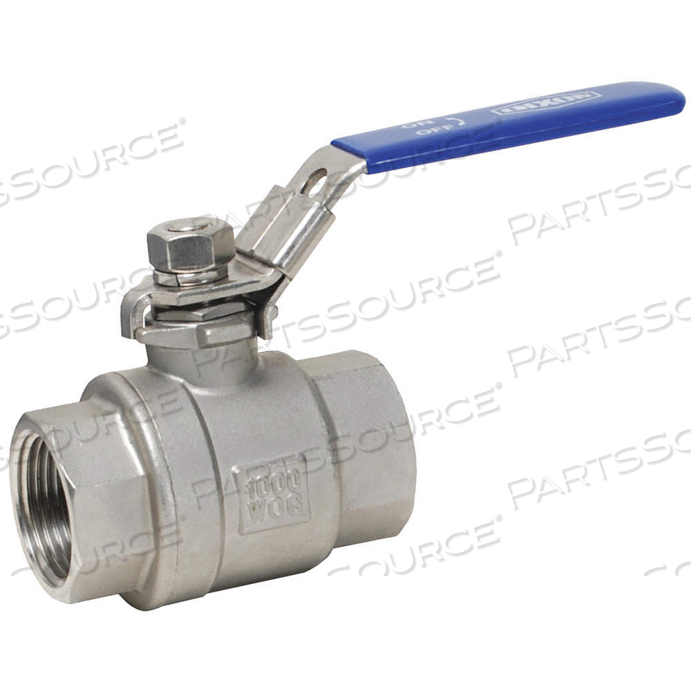 SS BALL VALVE FULL PORT LOCKING 1 by Dixon Valve and Coupling