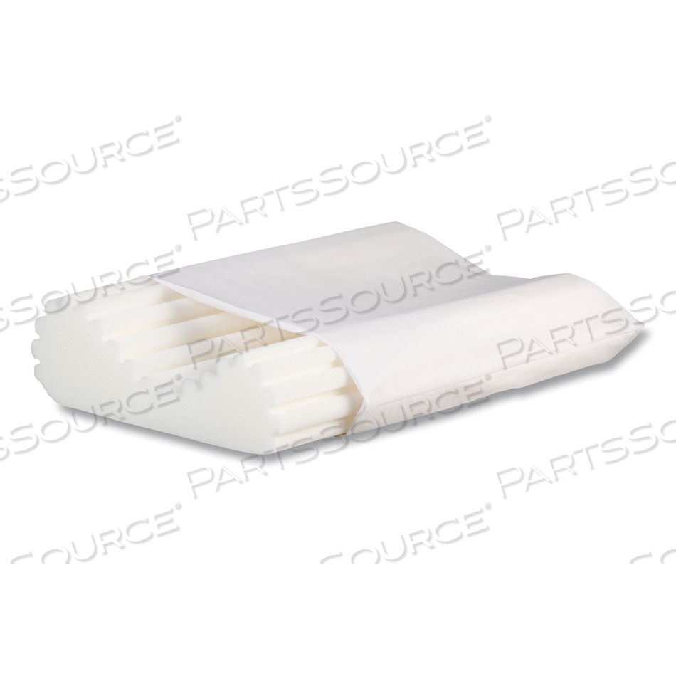 ECONO-WAVE PILLOW, STANDARD, 22 X 5 X 15, WHITE by Core Products International, Inc. ECONO-WAVE PILLOW, STANDARD, 22 X 5 X 15, WHITE by Core Products International, Inc.