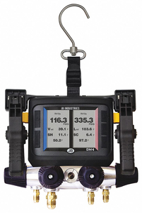 DIGITAL MANIFOLD GAUGE 4-VALVES by JB Industries