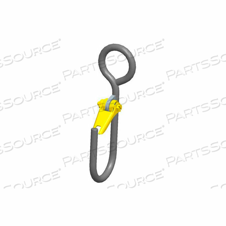 3/8" ALLOY LATCHING J-HOOK, STYLE B 365 LB. CAPACITY by Machining & Welding By Olsen, Inc.