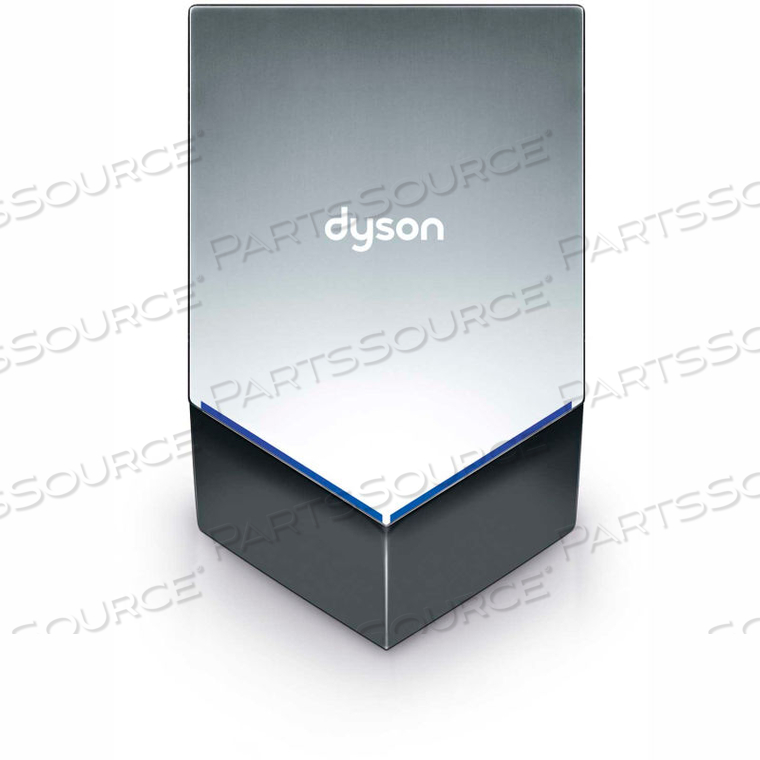 AIRBLADE HU02 AUTOMATIC V HAND DRYER W/HEPA FILTER, ADA COMPLIANT, NICKEL, 200-240V by Dyson