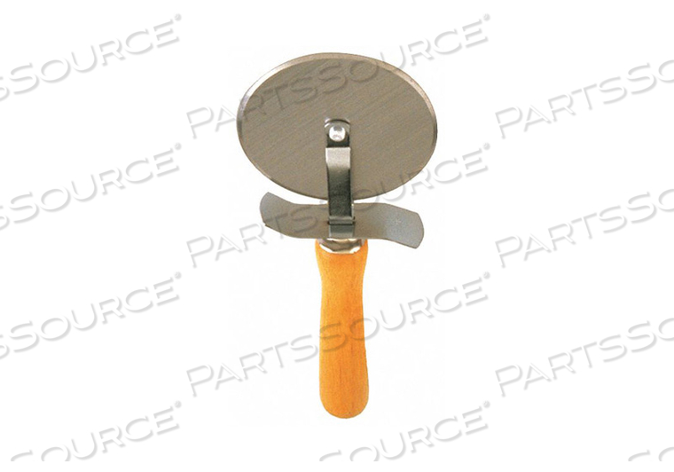 PIZZA CUTTER WHEEL WOOD 4 IN W by Crestware