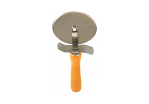 PIZZA CUTTER WHEEL WOOD 4 IN W by Crestware