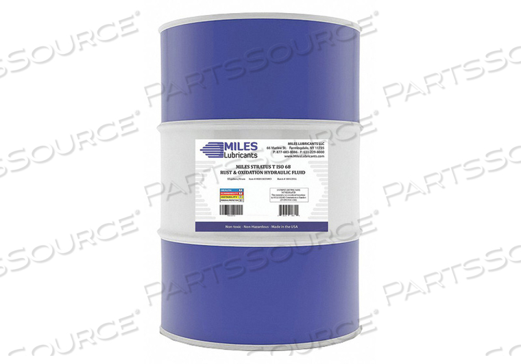 OIL 68 20W DRUM 400 LB. 150 DEG.F by Miles Lubricants