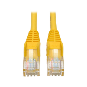 ETHERNET CABLE, CAT5E 350 MHZ SNAGLESS MOLDED (UTP) (RJ45 M/M), POE, YELLOW, 25 FT by Tripp Lite ETHERNET CABLE, CAT5E 350 MHZ SNAGLESS MOLDED (UTP) (RJ45 M/M), POE, YELLOW, 25 FT by Tripp Lite