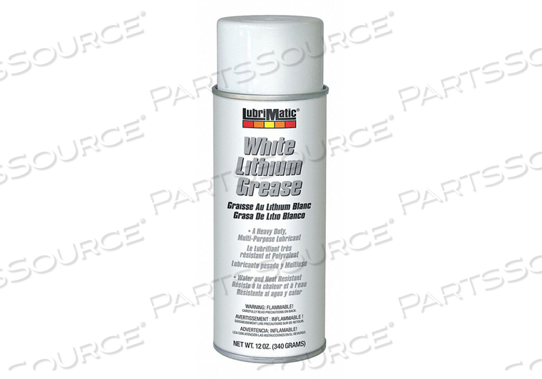 LITHIUM GREASE W/PTFE 12 OZ CAN by Lubrimatic LITHIUM GREASE W/PTFE 12 OZ CAN by Lubrimatic