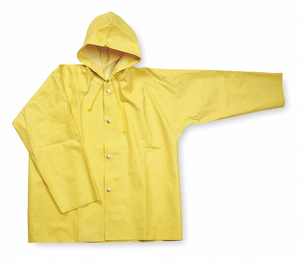 D2313 RAIN JACKET UNRATED YELLOW L by Condor