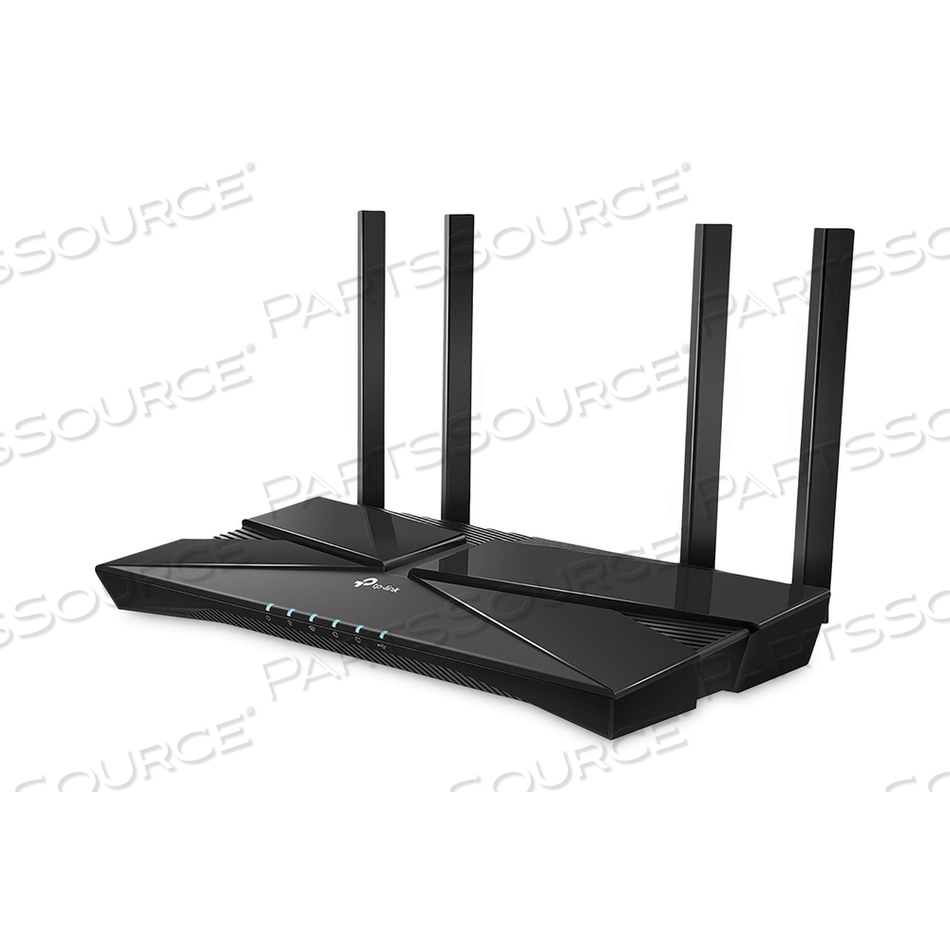 ARCHER AX1800 DUAL-BAND WIRELESS AND ETHERNET ROUTER, 4 PORTS, DUAL-BAND 2.4 GHZ/5 GHZ 