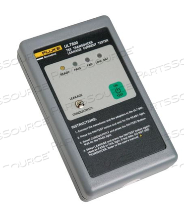 TRANSDUCER LEAKAGE CURRENT TESTER by Fluke Electronics Corp (Biomedical Div.) TRANSDUCER LEAKAGE CURRENT TESTER by Fluke Electronics Corp (Biomedical Div.)