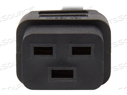 3FT (1M) UNIVERSAL POWER CORD W/ NEMA 5-15P AND IEC 60320 C19 CONNECTORS, 125V 1 by StarTech.com Ltd.