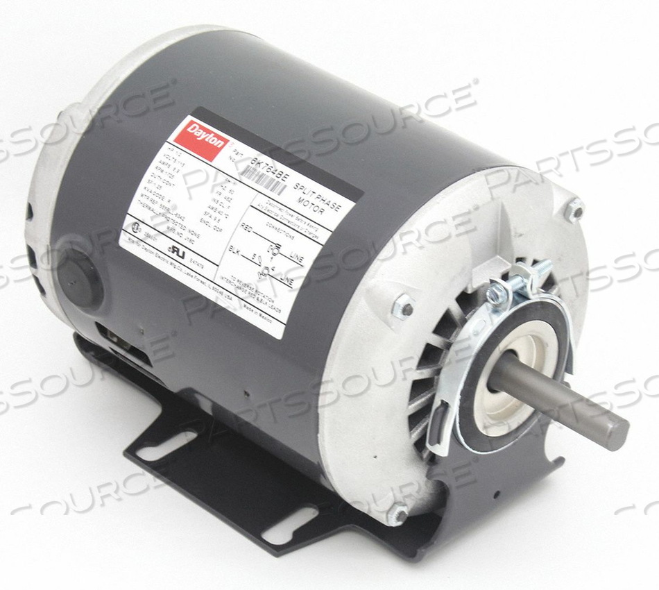 GP MOTOR SPLIT PH ODP 1/3 HP 1725 RPM by DAYTON ELECTRIC MANUFACTURING CO