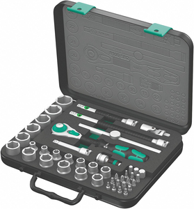 SOCKET WRENCH SET METRIC 3/8 DR 43 PC by Wera