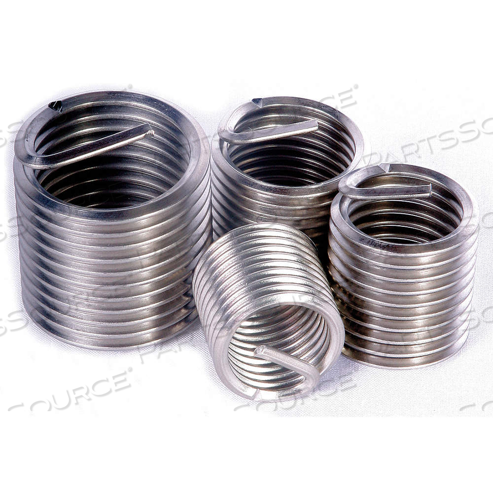 HELICAL INSERTS NON-LOCK, FREE-RUNNING, M36-1.5 THREAD SIZE, 2 1/8 IN OVERALL LG by Chrislynn Corp