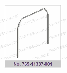 GASKET, FRONT/REAR ENCLOSURE (MEDNET) GASKET, FRONT/REAR ENCLOSURE (MEDNET)