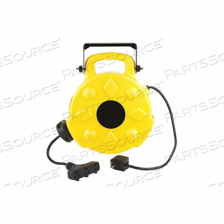 PROFESSIONAL TRIPLE-TAP EXTENSION CORD, 50'L CORD, 14/3 GA by Bayco