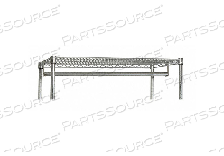 SHELF HANGER/RAIL ROD 72 IN W SS by Quantum Storage Systems