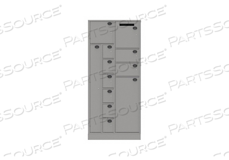 EVIDENCE LOCKER 36INW GRAY 12COMPARTMENT by Sentinel EVIDENCE LOCKER 36INW GRAY 12COMPARTMENT by Sentinel