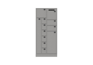 EVIDENCE LOCKER 36INW GRAY 12COMPARTMENT by Sentinel