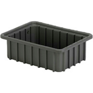 DIVIDER BOX DC1035 10-13/16" X 8-5/16" X 3-1/2", GRAY by Lewisbins