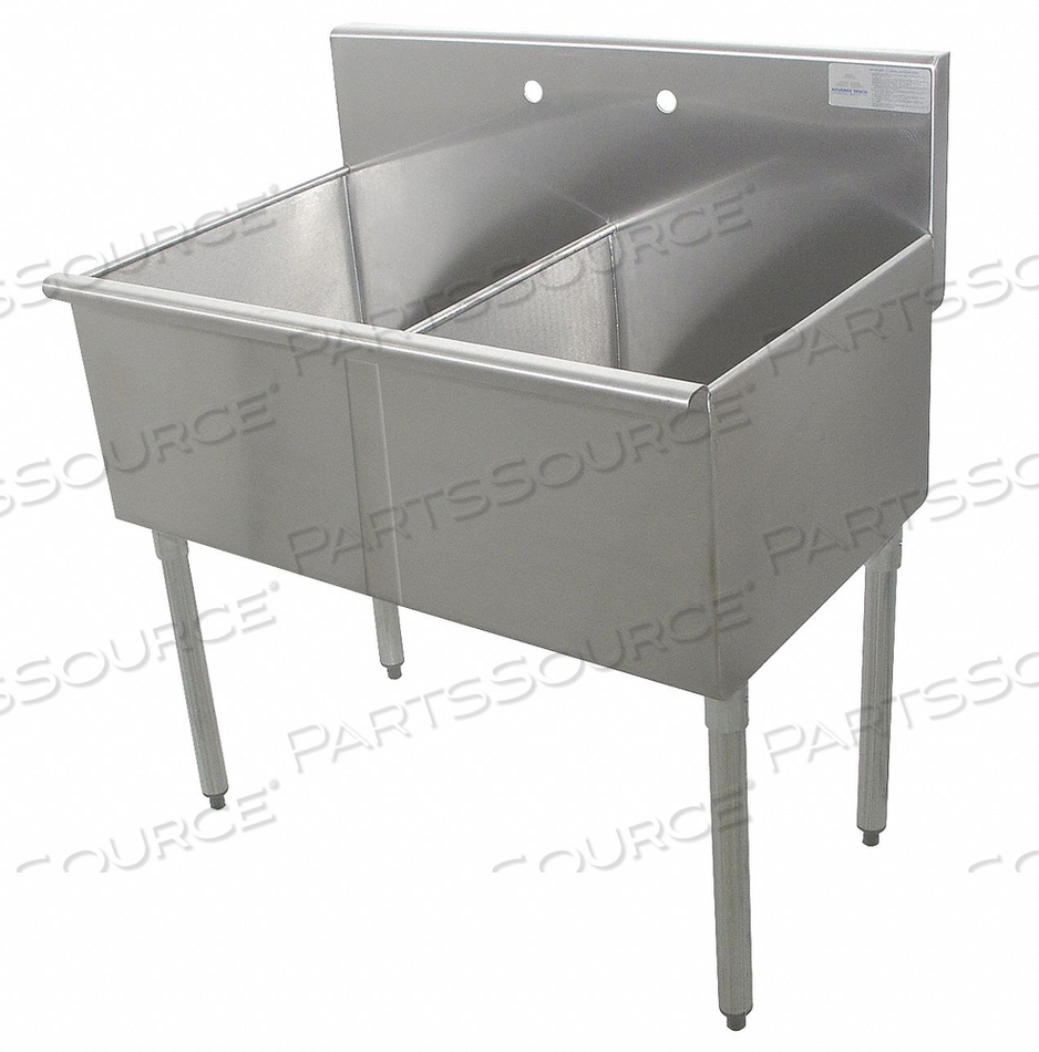 UTILITY SINK STAINLESS STEEL 48 IN L by Advance Tabco