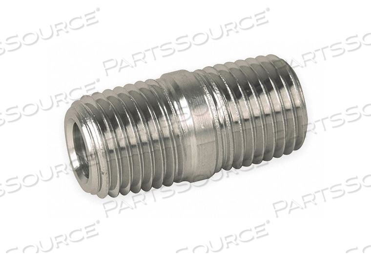 CLOSE NIPPLE 1/2 IN. THREADED 1.50 IN L by Parker Hannifin Corporation