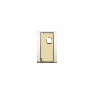 3'0" X 8'0" SINGLE PANEL LIGHT DUTY BEIGE IMPACT DOOR by Aleco